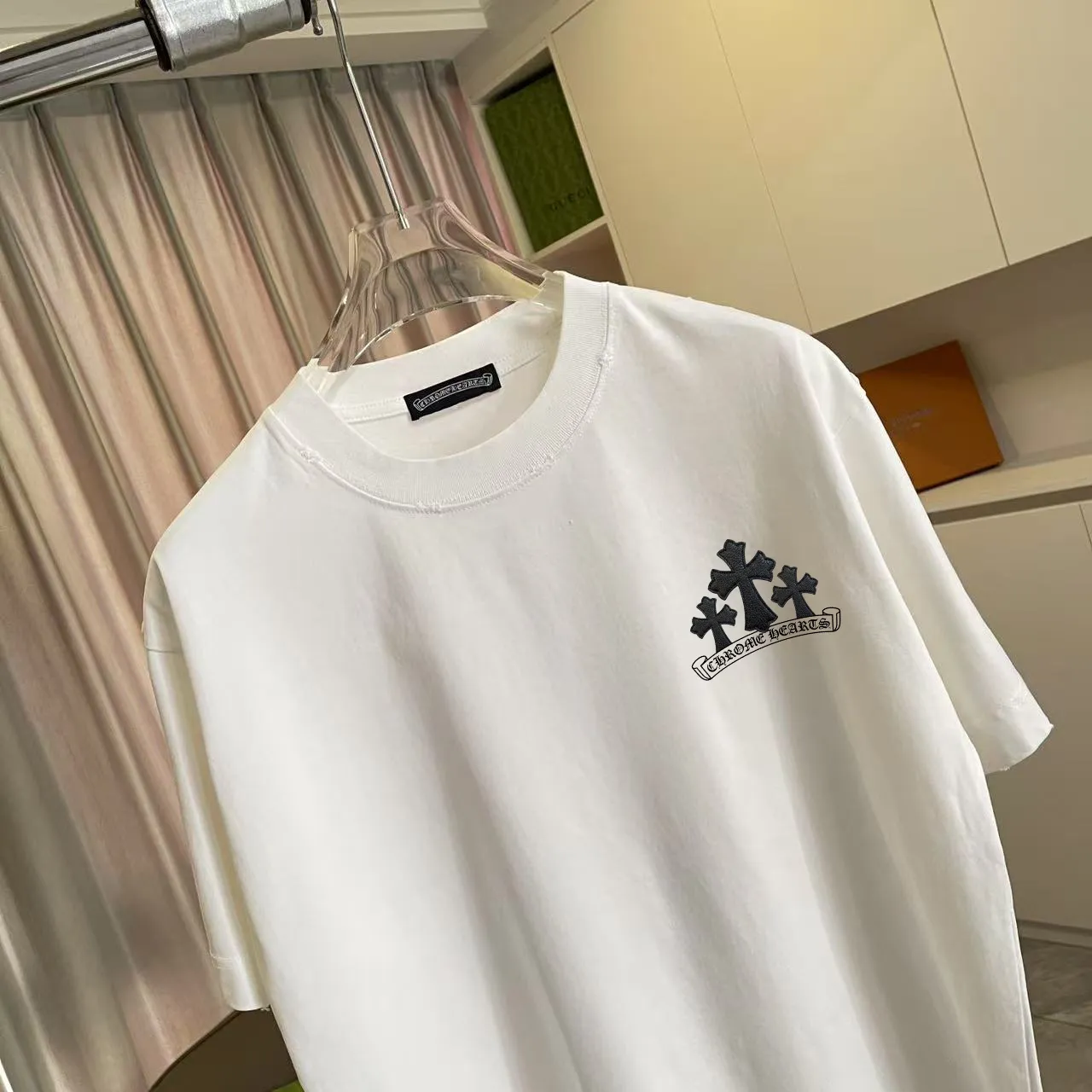 ch *2026 New Arrival t g Same Style Size：S M L XL XXL ：Black White Gray